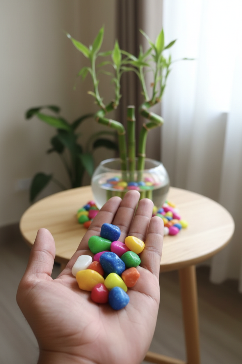 Multi-Coloured Pebbles