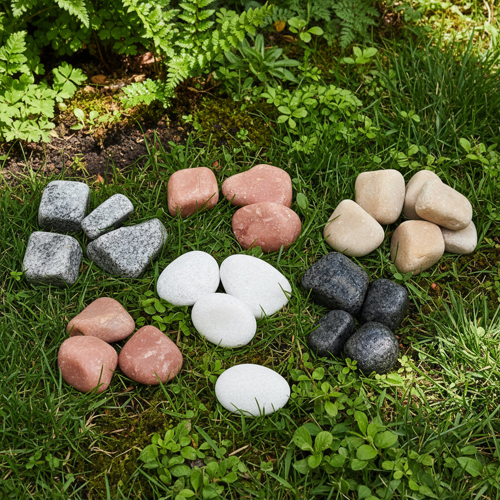 rough pebbles