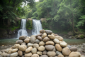 Natural River Boulder