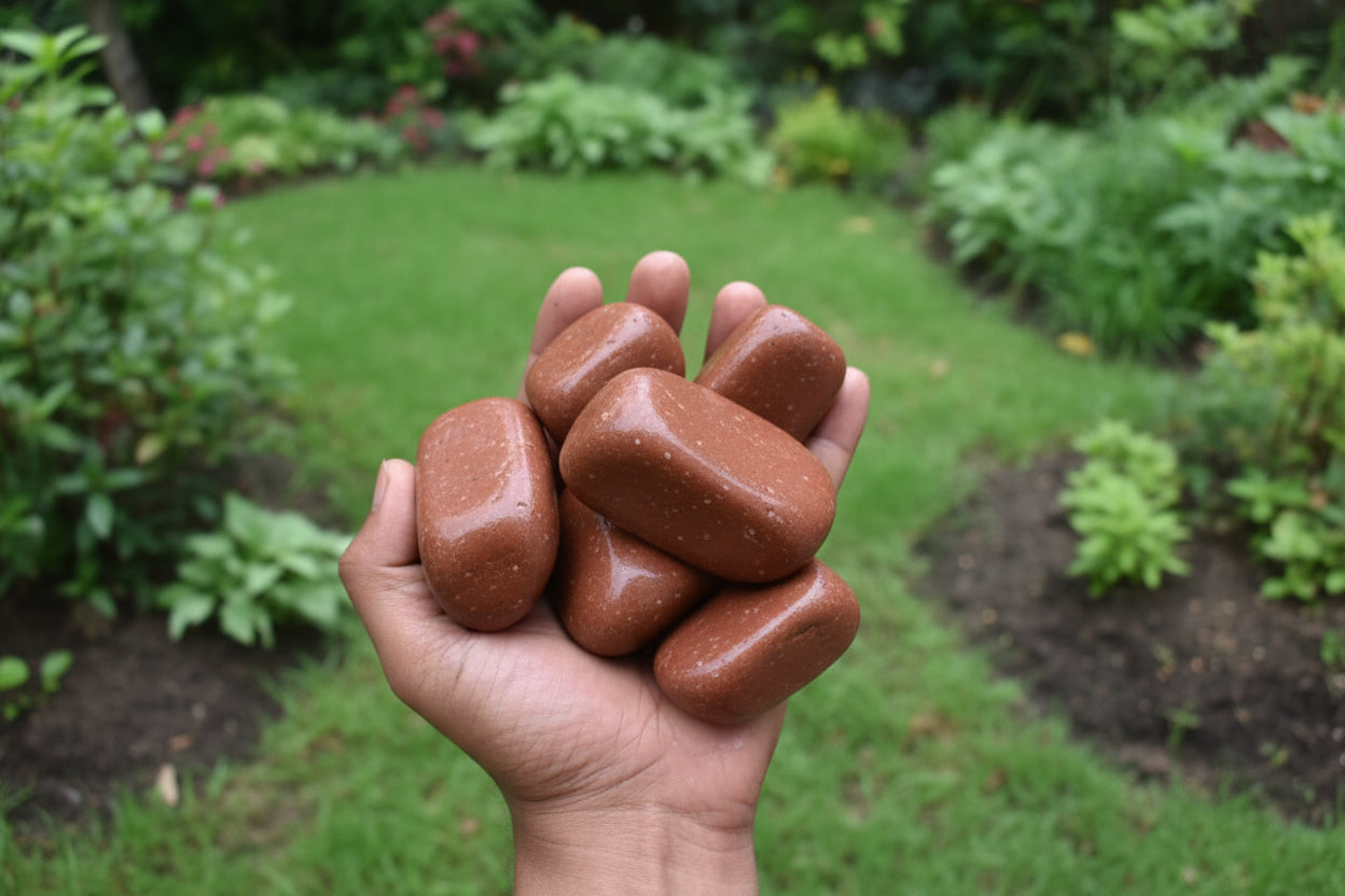 rough pebbles